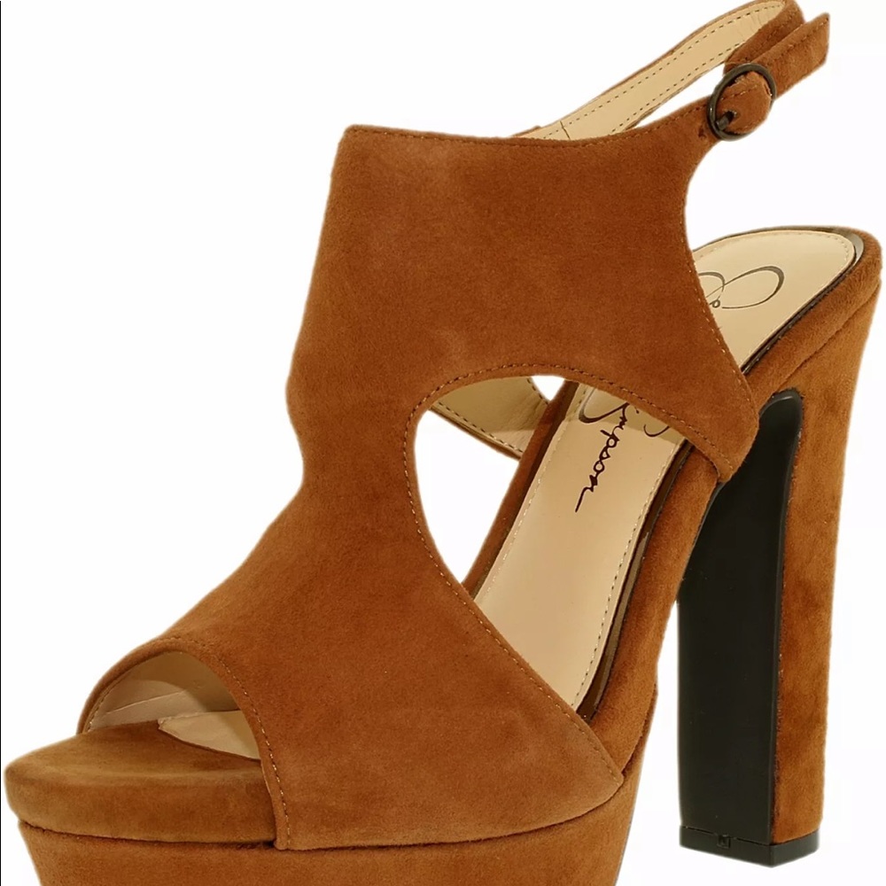 WAS $48 JESSICA SIMPSON BARROW AUTUMN UMBER